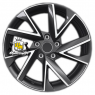 Khomen Wheels 7x17/5x114,3 ET45 D67,1 KHW1714 (CX-5/i40/X-Trail) Black-FP