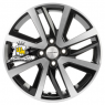 Khomen Wheels 6x16/4x100 ET48 D54,1 KHW1609 (Rio I/Solaris I) Black-FP