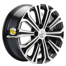 Khomen Wheels 6,5x16/5x114,3 ET41 D67,1 KHW1610 (Kia) Black-FP