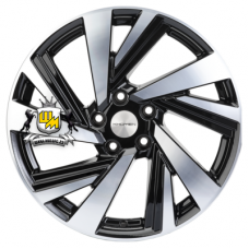 Khomen Wheels 7,5x18/5x114,3 ET50 D66,1 KHW1801 (Murano) Black-FP