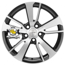 Khomen Wheels 7x17/5x114,3 ET38 D67,1 KHW1704 (Outlander) Black-FP