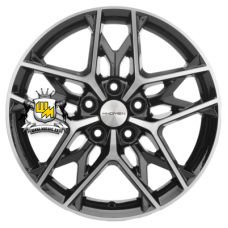 Khomen Wheels 7x17/5x112 ET49 D57,1 KHW1709 (Octavia) Black-FP