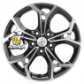 Khomen Wheels 7x17/5x114,3 ET50 D67,1 KHW1702 (CX-5/Seltos/Optima) Black-FP