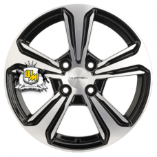 Khomen Wheels 6x15/4x100 ET50 D60,1 KHW1502 (Vesta) Black-FP