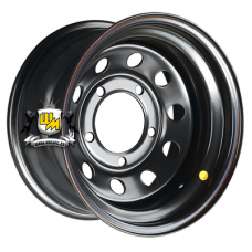 Off-Road Wheels 8x16/5x165,1 ET-24 D125 Ленд Ровер черный