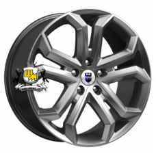 K&K 8,5x19/5x130 ET45 D71,6 Пандора (КС466) Дарк платинум K&K 8,5x19/5x130 ET45 D71,6 Пандора (КС466) Дарк платинум