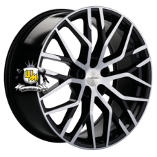 Khomen Wheels 8,5x20/5x112 ET33 D66,5 KHW2005 (Audi/VW) Black-FP