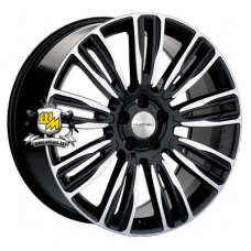 Khomen Wheels 8,5x20/5x108 ET45 D63,4 KHW2004 (Velar) Black-FP