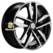 Khomen Wheels 6,5x16/5x114,3 ET43 D67,1 KHW1612 (Huyndai/Kia) Black-FP