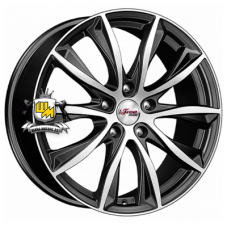 iFree 7,5x18/5x114,3 ET45 D67,1 Каzантип (КС684М) Блэк Джек