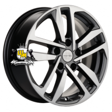 Khomen Wheels 6,5x16/5x114,3 ET45 D60,1 KHW1612 (Toyota/Suzuki) Gray-FP