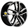 Khomen Wheels 6,5x16/5x108 ET50 D63,35 KHW1612 (Focus) Black-FP