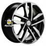 Khomen Wheels 6,5x16/5x114,3 ET47 D66,1 KHW1612 (Fluence/Juke) Black-FP