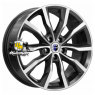 K&K 7,5x18/5x114,3 ET45 D67,1 Портер (КС906) Алмаз черный