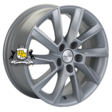 Khomen Wheels 6x15/5x100 ET38 D57,1 KHW1507 (Rapid/Fabia) F-Silver