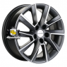Khomen Wheels 6x15/5x100 ET38 D57,1 KHW1507 (Rapid/Fabia) Gray-FP