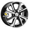 Khomen Wheels 6x15/4x98 ET36 D58,6 KHW1501 (Lada Granta) Black-FP