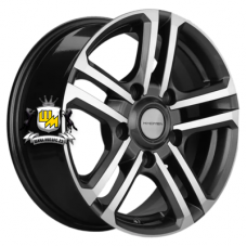 Khomen Wheels 6,5x16/5x139,7 ET35 D98,5 KHW1602 (Niva 4x4 Bronto) Gray-FP