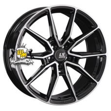 LS FlowForming 9x20/5x112 ET35 D66,6 RC58 BKF (конус)