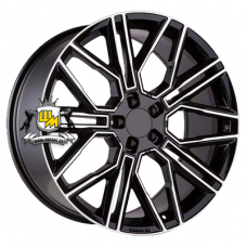 Khomen Wheels 9,5x21/5x112 ET37 D66,6 KHW2101 (Front) Black-FP