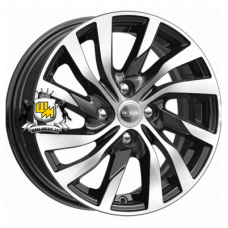 K&K 6x15/4x100 ET40 D60,1 КС882 Алмаз черный