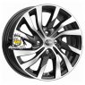 K&K 6x15/4x100 ET40 D60,1 КС882 Алмаз черный