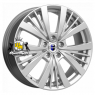 K&K 7,5x19/5x108 ET45 D67,1 Марвел (КС881) Сильвер SK