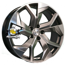 Khomen Wheels 8,5x20/5x112 ET33 D66,6 KHW2006 (Audi/VW) Dark Chrome