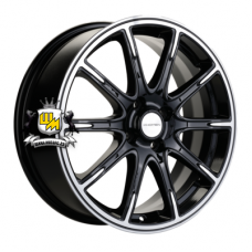 Khomen Wheels 6,5x17/4x100 ET50 D60,1 KHW1707 (Lada Vesta) Black-FP