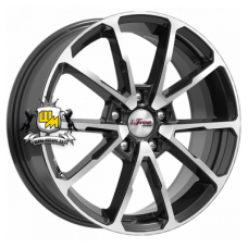 iFree 6,5x17/5x114,3 ET49 D67,1 Skibidi (КС909) Блэк Джек iFree 6,5x17/5x114,3 ET49 D67,1 Skibidi (КС909) Блэк Джек