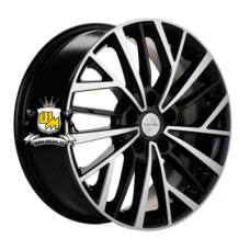 Khomen Wheels 7x17/5x114,3 ET50 D67,1 KHW1717 (CX-5/Seltos/Optima) Black-FP