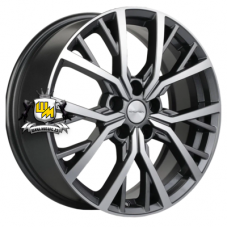 Khomen Wheels 7x18/5x114,3 ET37 D66,5 KHW1806 (Dargo/Jolion) Gray-FP