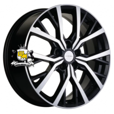 Khomen Wheels 7x18/5x114,3 ET37 D66,5 KHW1806 (Dargo/Jolion) Black-FP