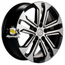 Khomen Wheels 7x18/5x114,3 ET50 D54,1 KHW1803 (Coolray) Black-FP