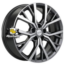 Khomen Wheels 7x18/5x114,3 ET38 D67,1 KHW1806 (Outlander) Gray-FP