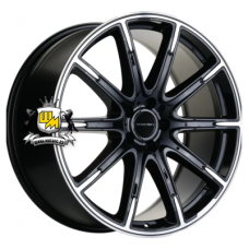 Khomen Wheels 9,5x21/5x112 ET30 D66,6 KHW2102 (GLS class) Black-FP