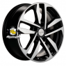 Khomen Wheels 6,5x16/5x100 ET39 D57,1 KHW1612 (Polo) Black-FP Khomen Wheels 6,5x16/5x100 ET39 D57,1 KHW1612 (Polo) Black-FP