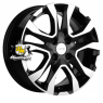 Khomen Wheels 6x15/4x100 ET50 D60,1 KHW1503 (Vesta) Black-FP