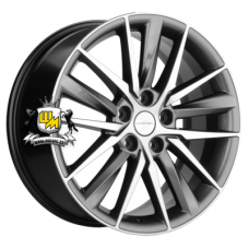 Khomen Wheels 8x18/5x114,3 ET50 D60,1 KHW1807 (Camry NEW) Gray-FP Khomen Wheels 8x18/5x114,3 ET50 D60,1 KHW1807 (Camry NEW) Gray-FP