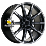 Khomen Wheels 10,5x21/5x112 ET30 D66,6 KHW2102 (GLS class) Black-FP