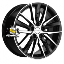 Khomen Wheels 8x18/5x112 ET48 D57,1 KHW1807 (Passat) Black-FP Khomen Wheels 8x18/5x112 ET48 D57,1 KHW1807 (Passat) Black-FP