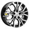 Khomen Wheels 6,5x16/5x114,3 ET38 D60,1 KHW1608 (Alphard) Black-FP