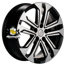 Khomen Wheels 7x18/5x114,3 ET45 D60,1 KHW1803 (Changan/Geely/Lexus/Suzuki/Toyota) Black-FP Khomen Wheels 7x18/5x114,3 ET45 D60,1 KHW1803 (Changan/Geely/Lexus/Suzuki/Toyota) Black-FP