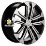 Khomen Wheels 7x18/5x114,3 ET45 D60,1 KHW1803 (Changan/Geely/Lexus/Suzuki/Toyota) Black-FP Khomen Wheels 7x18/5x114,3 ET45 D60,1 KHW1803 (Changan/Geely/Lexus/Suzuki/Toyota) Black-FP