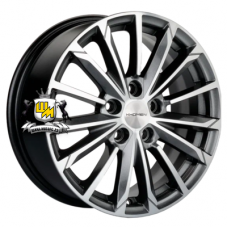 Khomen Wheels 6,5x16/5x112 ET39,5 D66,6 KHW1611 (Actyon) G-Silver-FP Khomen Wheels 6,5x16/5x112 ET39,5 D66,6 KHW1611 (Actyon) G-Silver-FP