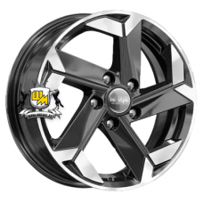 K&K 6x16/5x114,3 ET43 D67,1 КС979 Алмаз черный