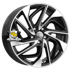 K&K 7x18/5x114,3 ET38 D67,1 КС883 Алмаз черный SK