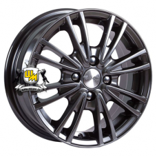 СКАД 5,5x14/4x100 ET39 D56,6 Пантера (КЛ109) Графит