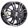 СКАД 5,5x14/4x100 ET39 D56,6 Пантера (КЛ109) Графит