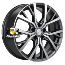 Khomen Wheels 7x18/5x112 ET43 D57,1 KHW1806 (Kodiaq/Tiguan) Gray-FP